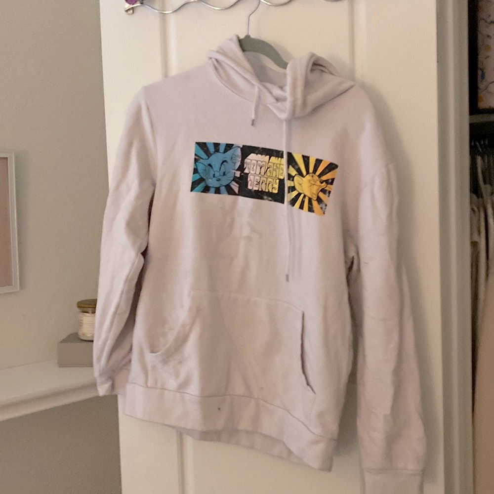 Tom and Jerry lilac colored sweater